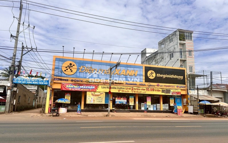 KẸT TIỀN BÁN 5X52=260M2 ĐẤT THỔ CƯ, SHR NẰM GẦN QUỐC LỘ LỚN THÔNG RA KCN ĐANG HOẠT ĐỘNG. GIÁ 395TR