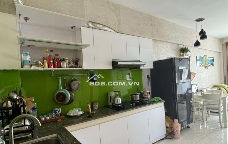 Chung cư 10A Trần Nhật Duật, Tân Định, Q1: 75m2, 2PN, nội thất 12tr