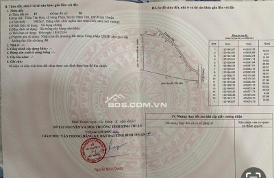 Chính chủ bán đất mặt tiền đường gần cầu nối nút giao cao tốc Dầu Dây - Phan Thiết