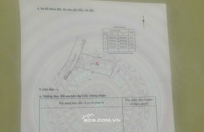 Bán Nền DT: 7,54 (nỡ hậu 7,73) x 19 = 143,9m2 Full Thổ Cư Hẻm 9 Võ Văn Kiệt