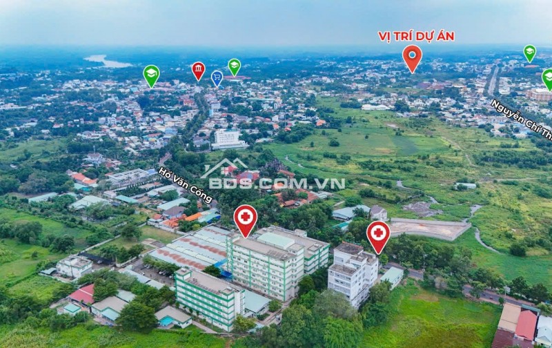 Bán lô đất thổ cư dt 120m2 tại phường Tương Bình Hiệp