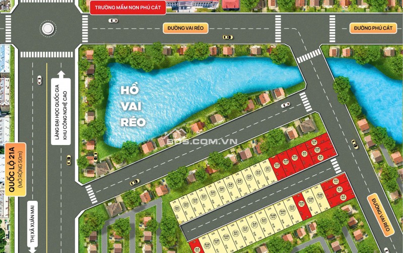 Đất độc quyền- vị trí tiềm năng tăng giá nhất Hòa Lạc