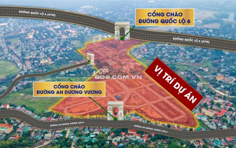 Chính thức mở bán Quỹ Đất Nền đẹp nhất Hòa Bình. Cơ hội x2 x3 tài sản.