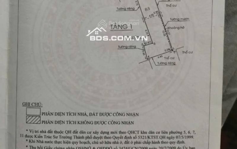 Bán nhà Hẻm 354 Phan Văn Trị - Hẻm 10m xe tải tránh - Bình Thạnh - 11.250 tỷ - 4.5*20 nở hậu