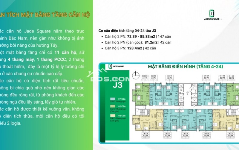 CĂN HỘ CÔNG VIÊN - PHẠM VĂN ĐỒNG - 100tr/M2