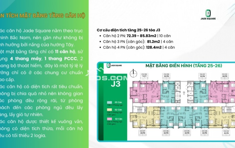 CĂN HỘ CÔNG VIÊN - PHẠM VĂN ĐỒNG - 100tr/M2