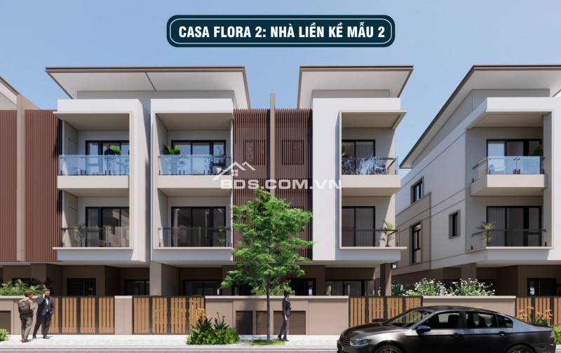 2 đặc điểm nổi bật về thiết kế nhà của Casa Flora VSIP Nghệ An