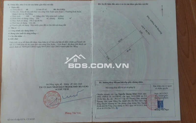 Siêu phẩm đường Bùi Công Trừng, Khu đô thị Nam Cầu Nguyễn Tri Phương