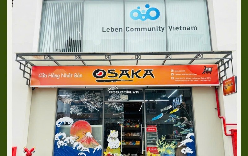 BÁN SHOPHOUSE THƯƠNG MẠI KHỐI ĐẾ MINATO HẢI PHÒNG - CƯ DÂN ĐÔNG