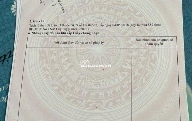 Cần bán gấp đất thổ cư 250m² sổ sẵn mặt tiền đường