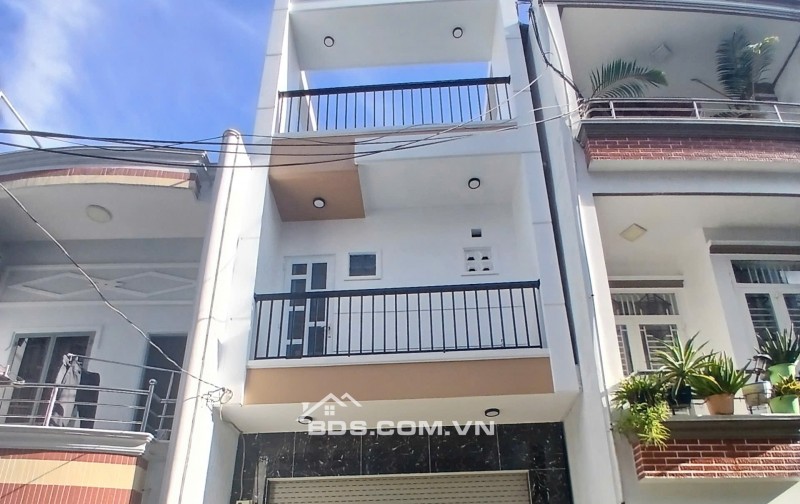 Nhà mới 3 tầng MT nội bộ Trần Văn Kiểu P10 Q6 (4x16) giá 8 tỷ 700