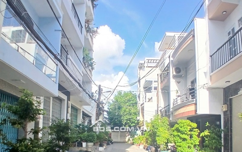 Nhà mới 3 tầng MT nội bộ Trần Văn Kiểu P10 Q6 (4x16) giá 8 tỷ 700