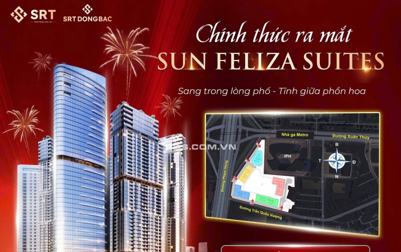 Giá cực ưu đãi dành cho ai liên hệ em sớm, Sun Feliza Suites Cầu Giấy 6 sao, đẳng cấp của Thủ Đô