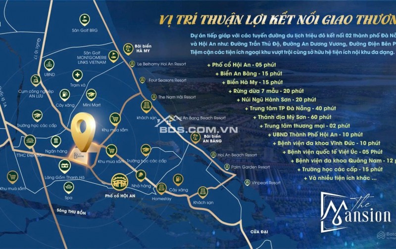 RIVERIA HỘI AN – ĐẤT NỀN SỔ ĐỎ LIỀN KỀ