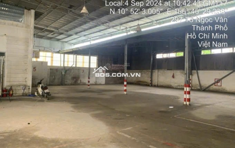 Đất MT Tô Ngọc Vân có sẵn nhà xưởng 1200m2 SHR - ODT 64 tỷ