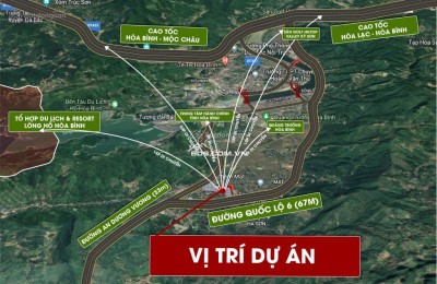 Quỹ đất nền giá đầu tư đợt 1 TP Hòa Bình. Cơ hôi x2 x3 tài sản.
