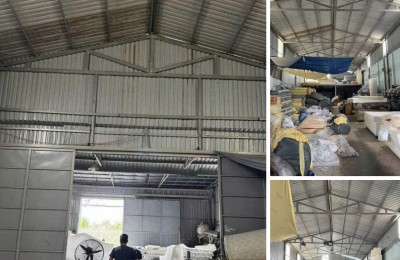 Nhà xưởng cho thuê 400m2 Nhị Bình HM