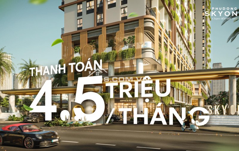 Thanh toán 4,5 triệu/tháng – An cư tại Căn hộ SkyOne hiện đại cho người trẻ