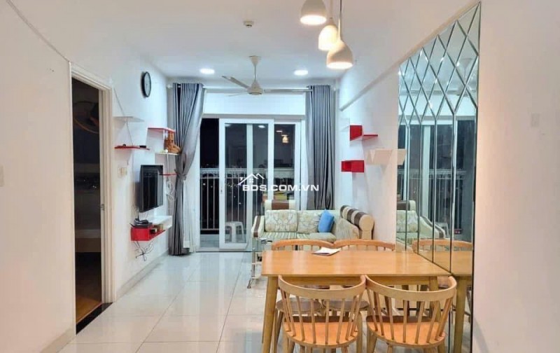 Chung Cư 8X -Plus, Trường Chinh, TTN, Q12: 77m2, 2p ngủ, NTCC 9tr/th