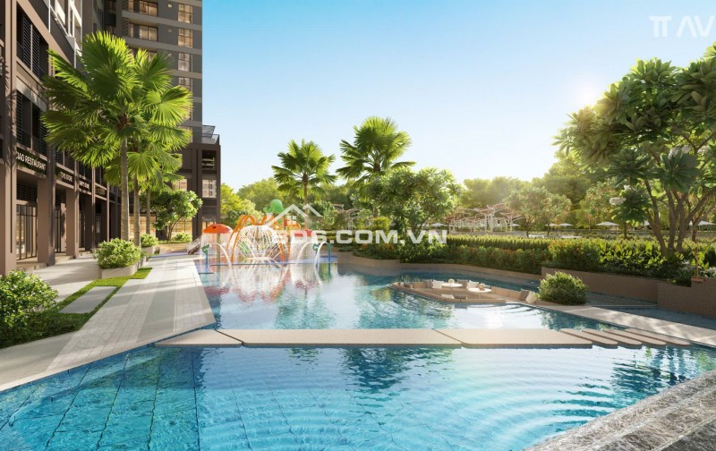 Căn hộ cao cấp nằm ngay trung tâm thành phố Dĩ An