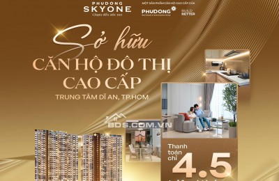 Thanh toán 4,5 triệu/tháng – An cư tại Căn hộ SkyOne hiện đại cho người trẻ