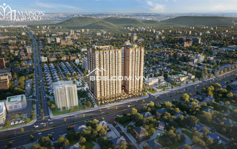 BÁN CĂN HỘ 1PN 49m² – TRUNG TÂM CẢNG CÁI MÉP, MAISON GRAND 1,68 TỶ
