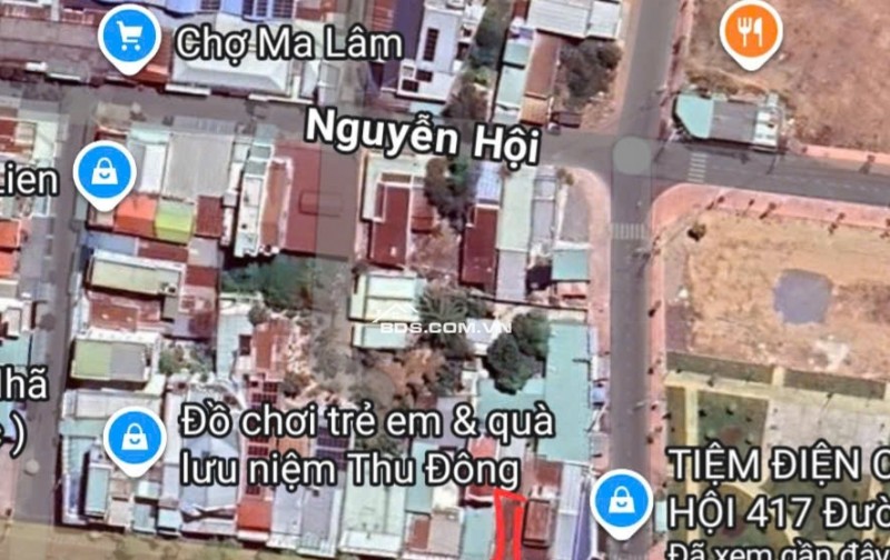 Cần bán gấp lô đất có nhà ở mặt tiền 177m2, 6 tỷ có thương lượng, quốc lộ 28, trung tâm thị trấn Ma Lâm, Hàm Thuận Bắc