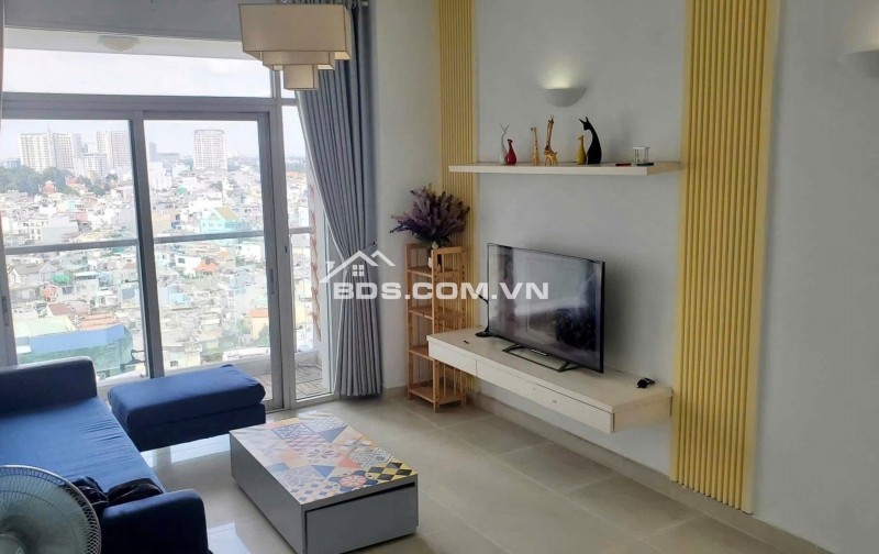 C/c Satra Eximland,Phan Đăng Lưu,Phú Nhuận: 92m2, 2p ngủ, NTCC, 17tr/th